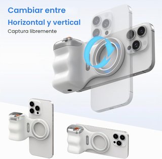 Empuñadura magnética móvil con control remoto