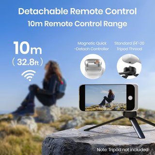 Empuñadura magnética móvil con control remoto