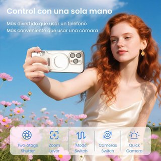 Empuñadura magnética móvil con control remoto