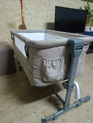 Cuna de Colecho Gris beige