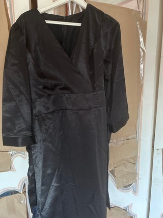 Camisón negro mujer