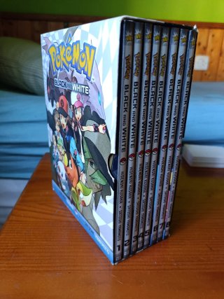 Pokemon Black and White Manga Inglés (8 tomos)