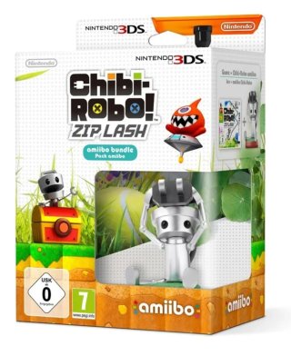 Funda PET Chibi-Robo! Zip Lash Amiibo Bundle (3DS)
