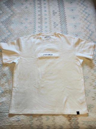 Camiseta Blanca Pull&Bear Talla XL