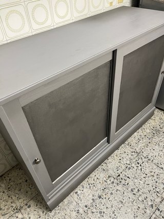 Mueble de Cocina o Comedor Gris