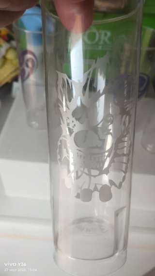 Vasos de chupito Central Rock Morado
