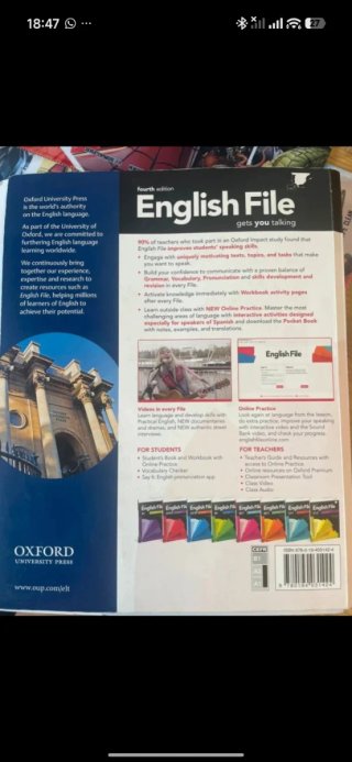 Libro de inglés