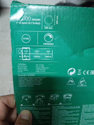 Bombilla Sylvania Circular 22W