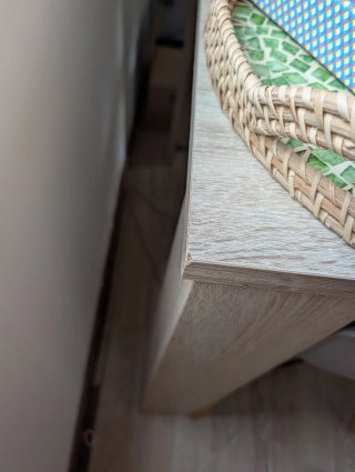 Mesa extensible madera clara 140*90.
