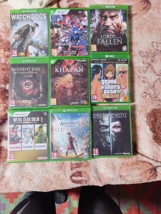 Lote de 9 Juegos para Xbox