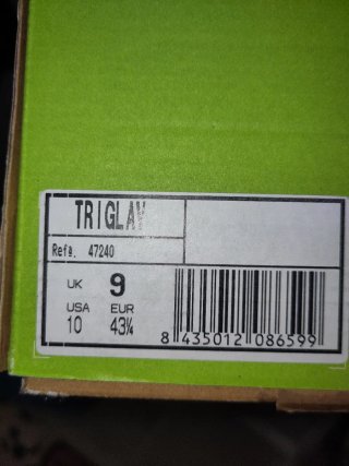 Botas de montaña Boreal Triglav Talla 43 1/3