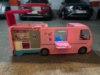 Caravana Barbie Rosa