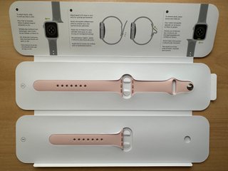 Apple Watch 40mm. Pink Sand Sport Band