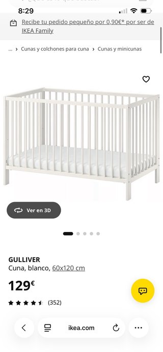 Cuna Ikea