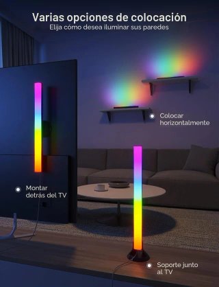 Barras LED Govee RGBIC TV 2 Unidades