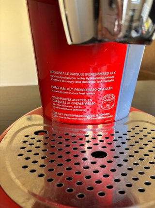 Cafetera FrancisFrancis! X1 Illy Roja