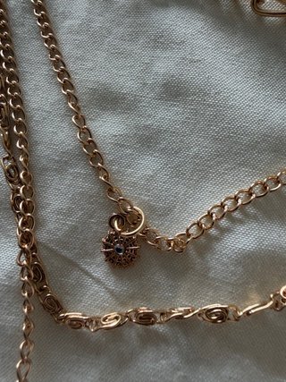 Conjunto 3 Colares Dourados Zara