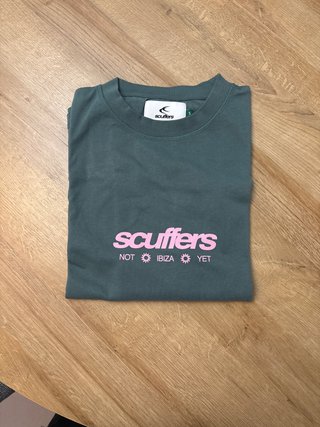 Camiseta Scuffers Verde Talla S