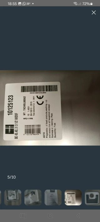 Fregadero Teka de un seno