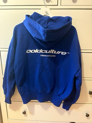 Sudadera con cremallera Coldculture azul
