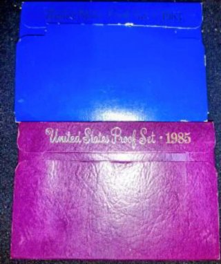 Set de 2 Monedas Proof United States (1983-1985)