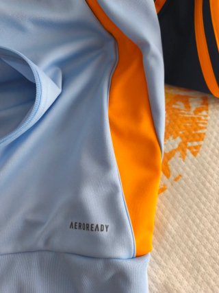 Chándal Real Madrid Adidas Azul Naranja