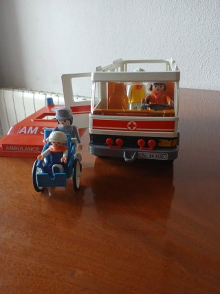 Ambulancia Playmobil 3456 Vintage