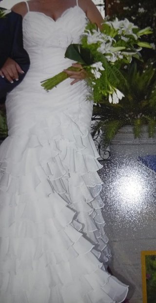 Traje de novia blanco