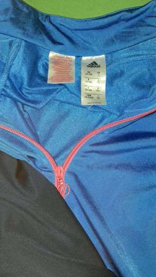 Chándal #Adidas azul marino y rosa