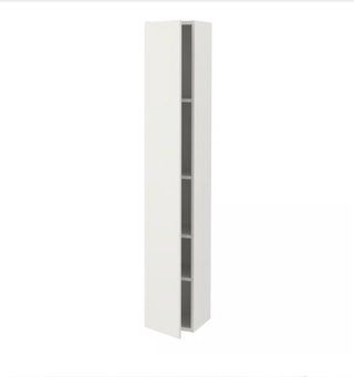 Armario baño blanco madera