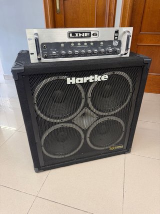 Amplificador Line 6 LowDown HD750 + Hartke VX 410