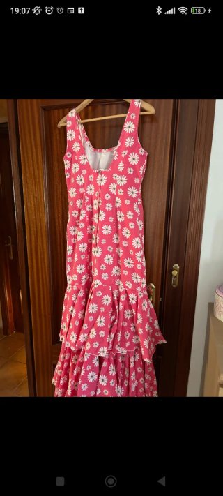 Traje de flamenca estampado