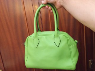 Bolso de señora verde
