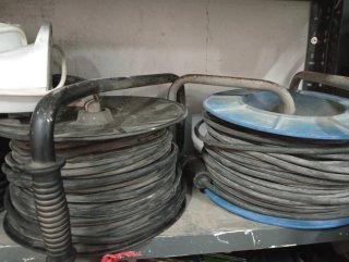 Carrete de obra para cable