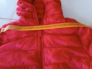 Giubbino donna leggero rosa/rosso