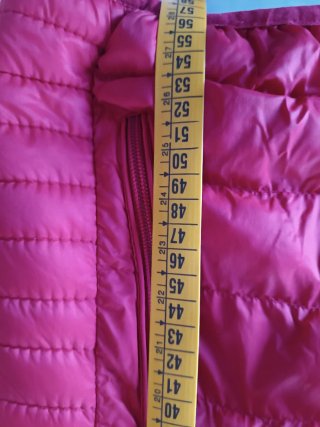 Giubbino donna leggero rosa/rosso
