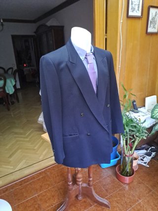 Blazer Negro/Morado