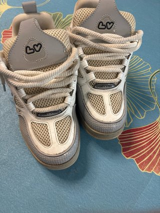 Louis Vuitton LV Scarpe da Ginnastica Grigio Bianc
