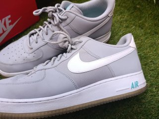 Nike Air Force 1 (Originales) Talla 45 Gris/Blanco