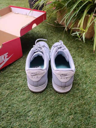 Nike Air Force 1 (Originales) Talla 45 Gris/Blanco