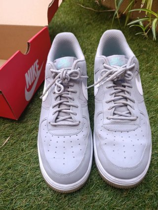 Nike Air Force 1 (Originales) Talla 45 Gris/Blanco