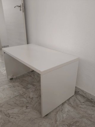Mesa estudio infantil + 2 sillas, madera/ plástico