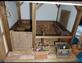 Casa Muñecas Escala 1:12 Artesanal