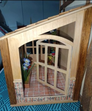 Casa Muñecas Escala 1:12 Artesanal