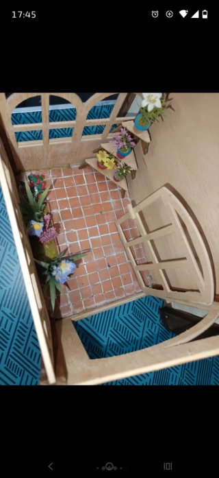 Casa Muñecas Escala 1:12 Artesanal