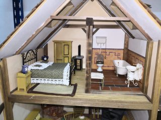Casa Muñecas Escala 1:12 Artesanal