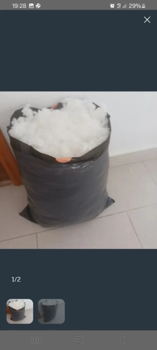 Relleno fibra para manualidades o otro