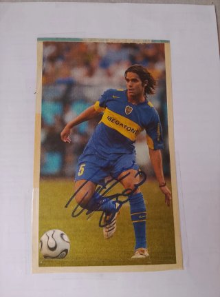 Autógrafo Original de Fernando Gago