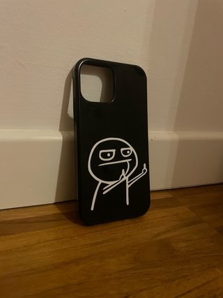 Cover iPhone 12 nera
