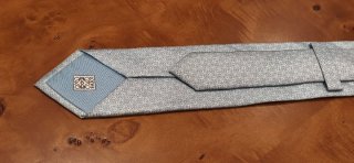 CORBATA LOEWE, SEDA NATURAL, EXCLUSIVA, CELESTE.